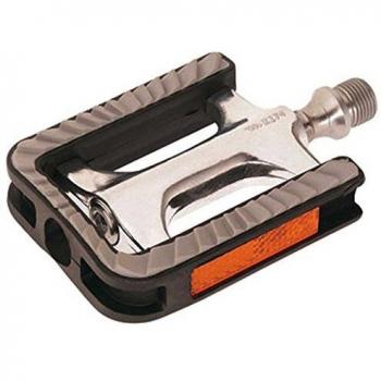 Pedal de Aluminio Wellgo con Rodamiento Sellado para Trekking y Ciudad
