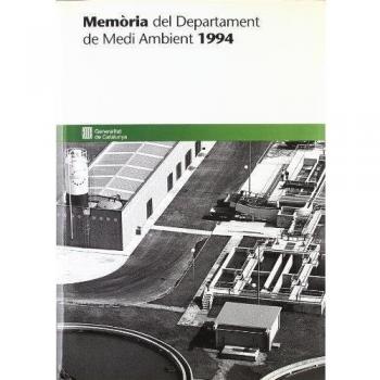 Memòria del Departament de Medi Ambient 1994