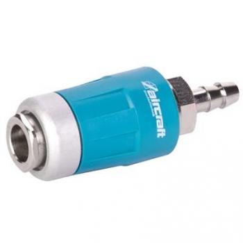 Conector rápido de seguridad con entrada de manguera de 8 mm