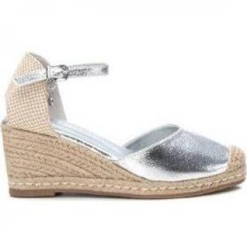 Alpargatas Xti 142334 Esparto Cuña Mujer Plata