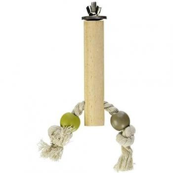 Zolux perchoir Madera con Cuerda Assorti para pájaros Talla L
