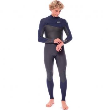 2016 Billabong Foil 5/4mm Chest Zip Steamer Wetsuit INK U45M06 Wetsuit Sizes - XXLarge