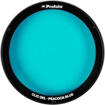 Profoto Clic Gel - Peacock Blue (Studio Lighting Accessory, Color Correction Gel, 101013)