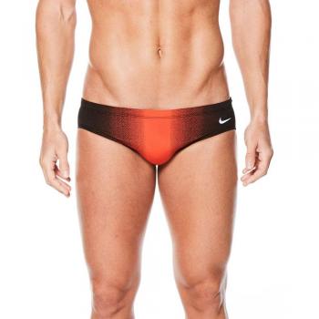 NIKE Brief Bañador, Hombre, Team Orange, L