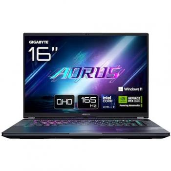 PC portátil gaming Gigabyte Aorus Elite 16 WQXGA 165Hz Intel Core Ultra 9 275HX 32GB RAM 2TB SSD Nvidia GeForce RTX 5070 Gris