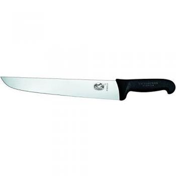 Cuchillo Carnicero Victorinox de 26 cm con hoja de acero inoxidable y mango Fibrox antideslizante