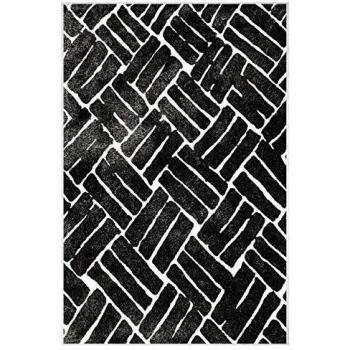 Homemania - Alfombra Estampada Tuile 6, Multicolor, de Poliamida, 80 x 300 cm