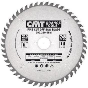 CMT Orange Tools 292.216.64M - Sierra circular 216x2.8x30 z 64 atb -5 grados
