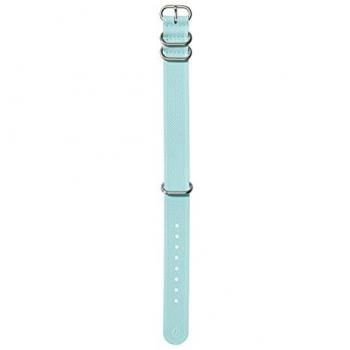 Nixon FKM Rubber NATO Watch Strap - Ocean Blue, 20mm