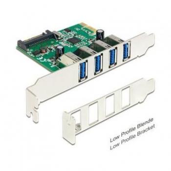 DeLOCK 89360 Tarjeta y Adaptador de Interfaz USB 3.0 Interno, USB 3.2 Gen 1 (3.1 Gen 1), tarjeta de interfaz