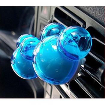 Sedeta® Plástico 2PCS Perfume fragancia Olor de ambientador de aire Difusor purificar aire fresco Para SUV de vehículo de automóvil