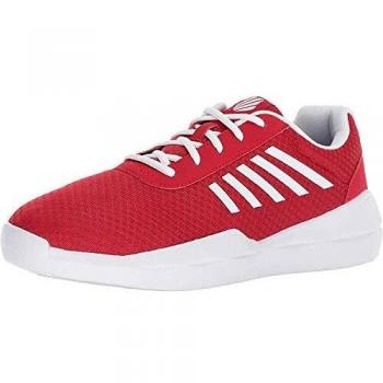 K-Swiss Men's Infinite Function Sneaker, True Red/White, 5.5 UK