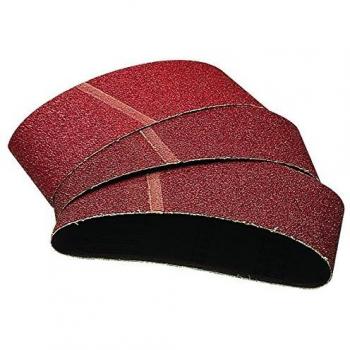 wolfcraft 5627000 Lijas de Banda abrasiva Grano, 5 Unidades: 40, 60, 80, 120, 105 x 620 mm, 0 W, 0 V, Set de 5 Piezas