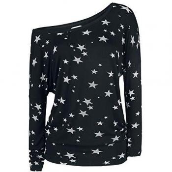 R.E.D. by EMP Fast and Loose Mujer Camiseta Manga Larga Negro 3XL