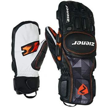 Ziener LEXOM Junior Mitten Race Guantes de esquí para juventud unisex, color negro, talla 6
