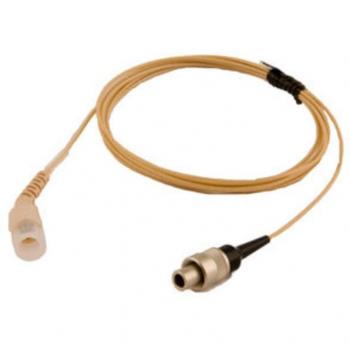 Sennheiser HSP 2/4 Head-worn Microphone Cable, Lemo 3-Pin Connector, Beige
