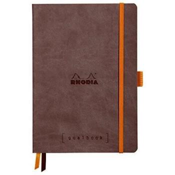 Cuaderno Rhodiarama Dot A5 - Marrón Chocolate