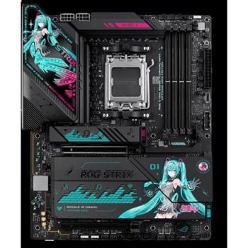 Placa Base ASUS ROG Strix X870E-H Gaming Hatsune Miku Edition AM5 DDR5 ATX WiFi 7 RGB