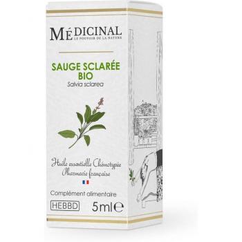 Aceite Esencial Medicinal de Salvia Sclarea Bio 5ml