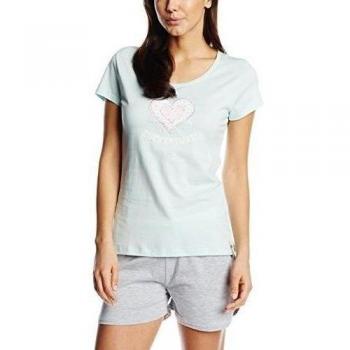 Adelheid Zuckersüss Nachtleibchen-Top de pijama Mujer    Blau