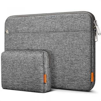 Inateck Funda Portátil Protectora Compatible con 13 MacBook Air 2020 M1-2018, 13 MacBook Pro 2020 M1-2016, Surface Pro 8/X/7/6/5/4/3, XPS13, Funda Bolsa Blanda Portátil Protectora