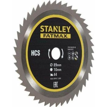 Disco de Corte HCS Stanley 89mm x 10mm x 44 Dientes