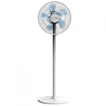 UNIVERSALBLUE | Ventilador de pie Blanco | 3 velocidades | Modo oscilante