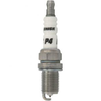 Bujía de encendido Brisk Iridium Premium+ Plus P4 1622, 4 piezas, tipo iridio, alta durabilidad, mejor rendimiento en encendido y eficiencia de combustible