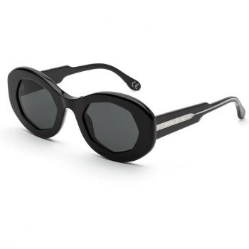 Marni Mount Bromo C6H Unisex Oversize Sunglasses in Black (Nero)