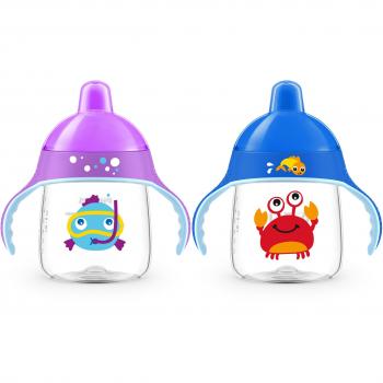 Philips SCF753/02  - Taza con caño decorado, colores surtios