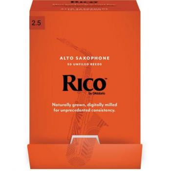 D'Addario Rico Alto Saxophone Reeds Strength 3 (Pack of 50)