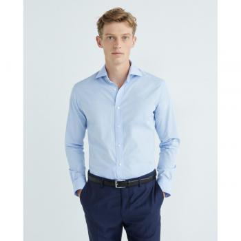 Camisa de hombre vestir classic manga larga cuadros Mirto