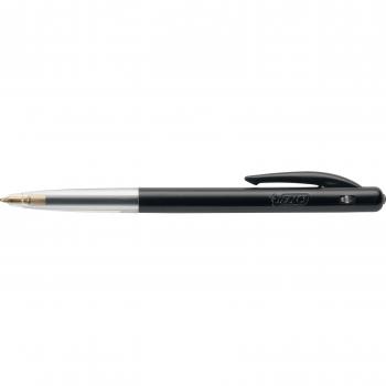Bic - BIC stylo a bille retractable M10 clic, noir, largeur trace