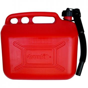 WURKO 044103 - Bidon plastico hidrocarburos 10l. con canula