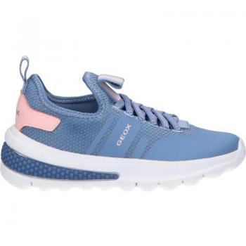 Deportivas de Niña GEOX J45LXB 0159J J ACTIVART CM48T SKY-LT PINK, características: diseño en colores celeste y rosa claro, material transpirable, suela antideslizante,