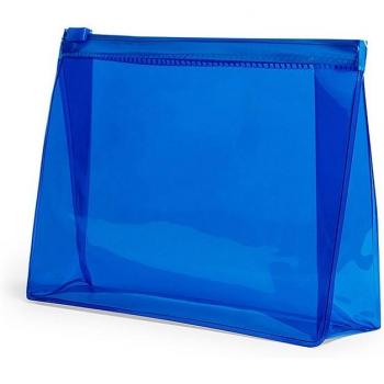 Neceser de viaje transparente PVC 17.00x12.50x4.50 cm