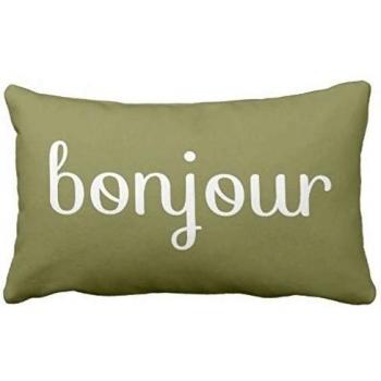 Funda de almohada y funda de almohada de cojín guyeFiy-almohada decorativa en caja de regalo FUNDA de Bonjour tiro almohadas, #34, 30cmX50cm