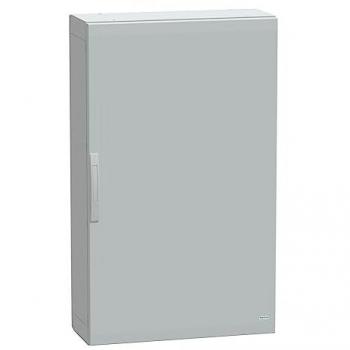 Armario individual de poliéster serie NSYPLA 1250x750x320mm cerrado color gris IP65
