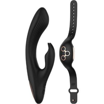 Anne's Desire Rabbit Control Remoto Tecnología Watchme Negro/Oro