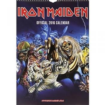 The Official Iron Maiden 2016 A3 Calendar