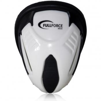 Full Force Schoner Max Flex Tiefschutz Cup - Coquilla de fútbol americano, color blanco, talla Senoir