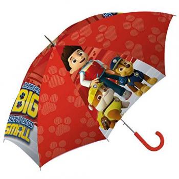 Kids Paw Patrol Paraguas Clásico, 66 cm, Rojo