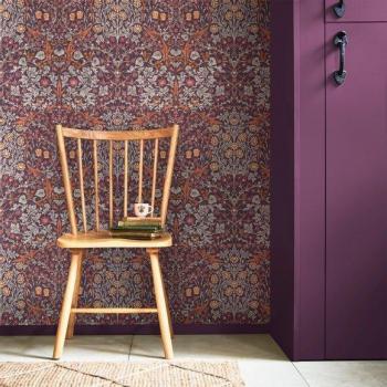 William Morris Blackthorn Smooth Retro Wallpaper (10m x 52cm)