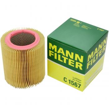Original MANN-FILTER Filtro de aire C 1567 – Para automóviles