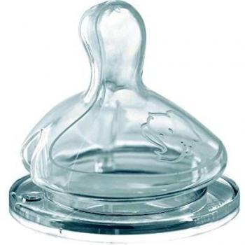Bébé Confort - 30000879 - Tetina Flujo Reducido Silicona Bébé Confort 2 uds 0-4m