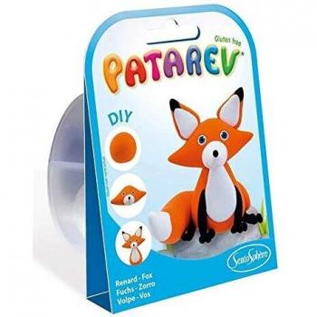 Kit de modelado Patarev Pocket Zorro Blanco - SENTOSPHERE - Infantil