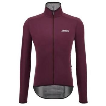 Chaqueta fina impermeable Santini Guard Nimbus Lila - Corte Slim - XL