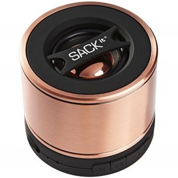 SACKit WOOFit - Altavoz con Bluetooth, color bronce metalizado