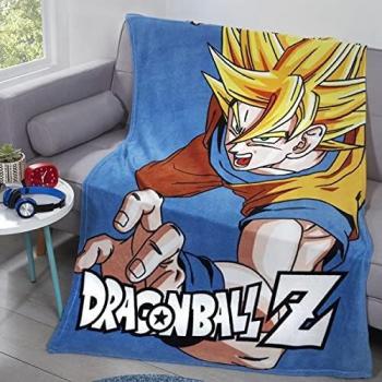 Dragon Ball Z Manta de Forro Polar, poliéster, 100 x 150 cm