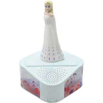 LEXIBOOK - Altavoz Bluetooth con figura luminosa de Elsa